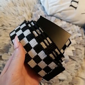Checkered belt